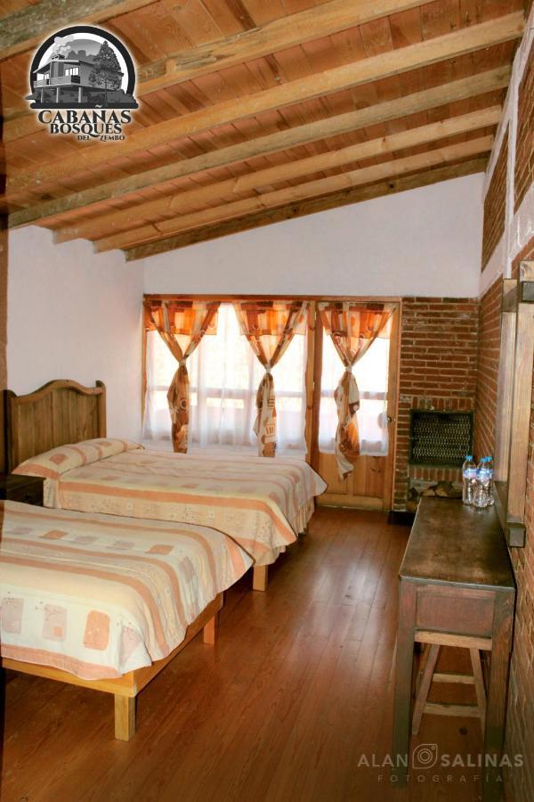 Cabanas Los Bosques Del Zembo Huasca de Ocampo Exterior foto